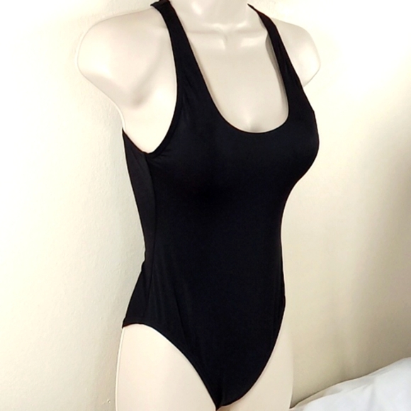 NEW Andie Bathing Suit XXS Black Swimwear The Catalina One Piece - Picture 3 of 5